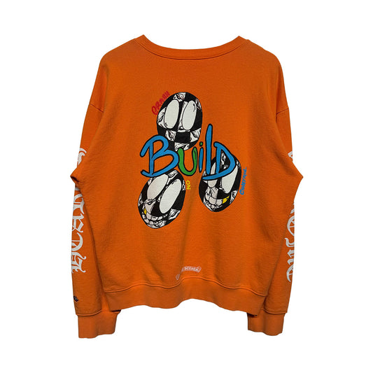 Chrome Hearts Matty Boy Link & Build Crewneck Sweatshirt