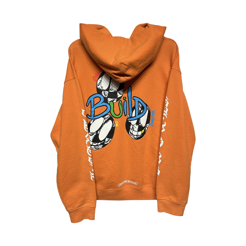 Chrome Hearts Matty Boy Link & Build Hoodie Orange