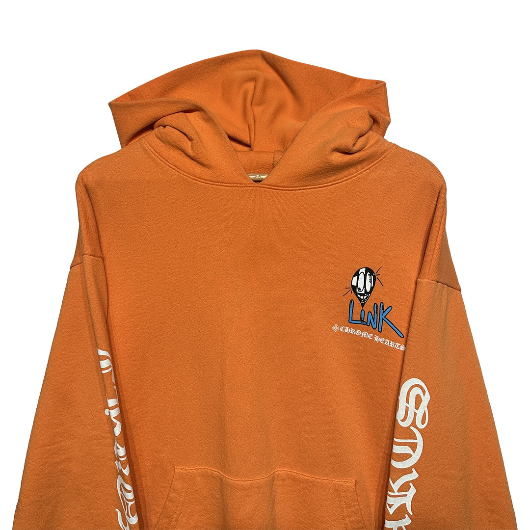 Chrome Hearts Matty Boy Link & Build Hoodie Orange
