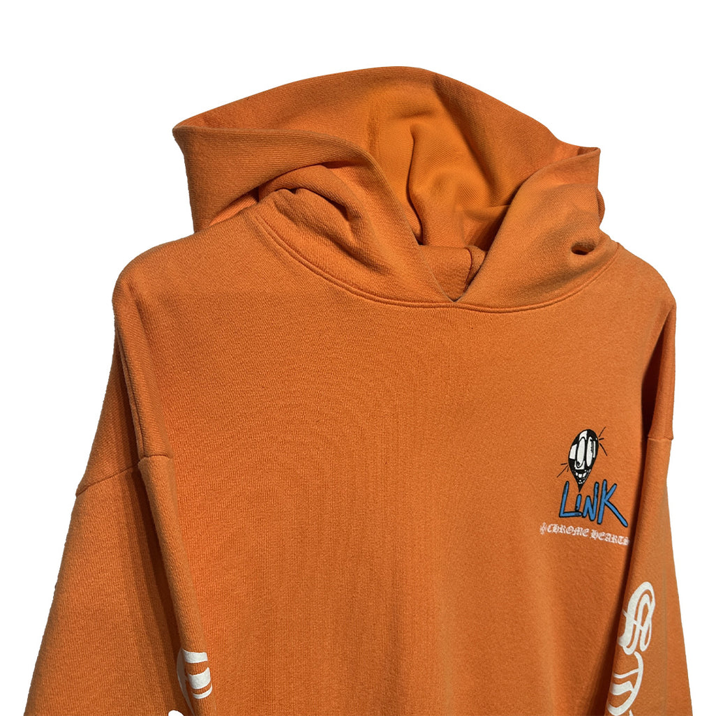Chrome Hearts Matty Boy Link & Build Hoodie Orange