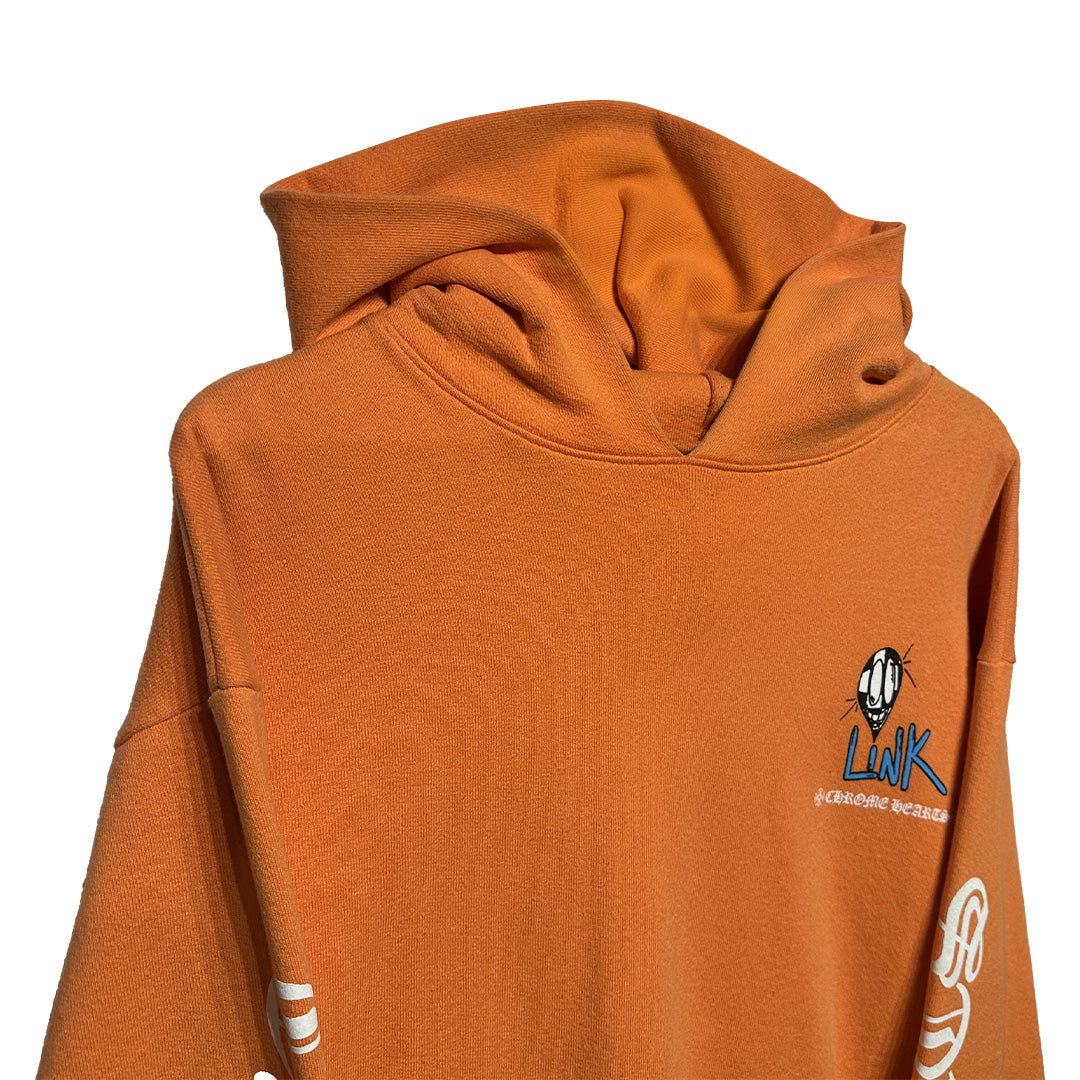 Chrome Hearts Matty Boy Link & Build Hoodie Orange