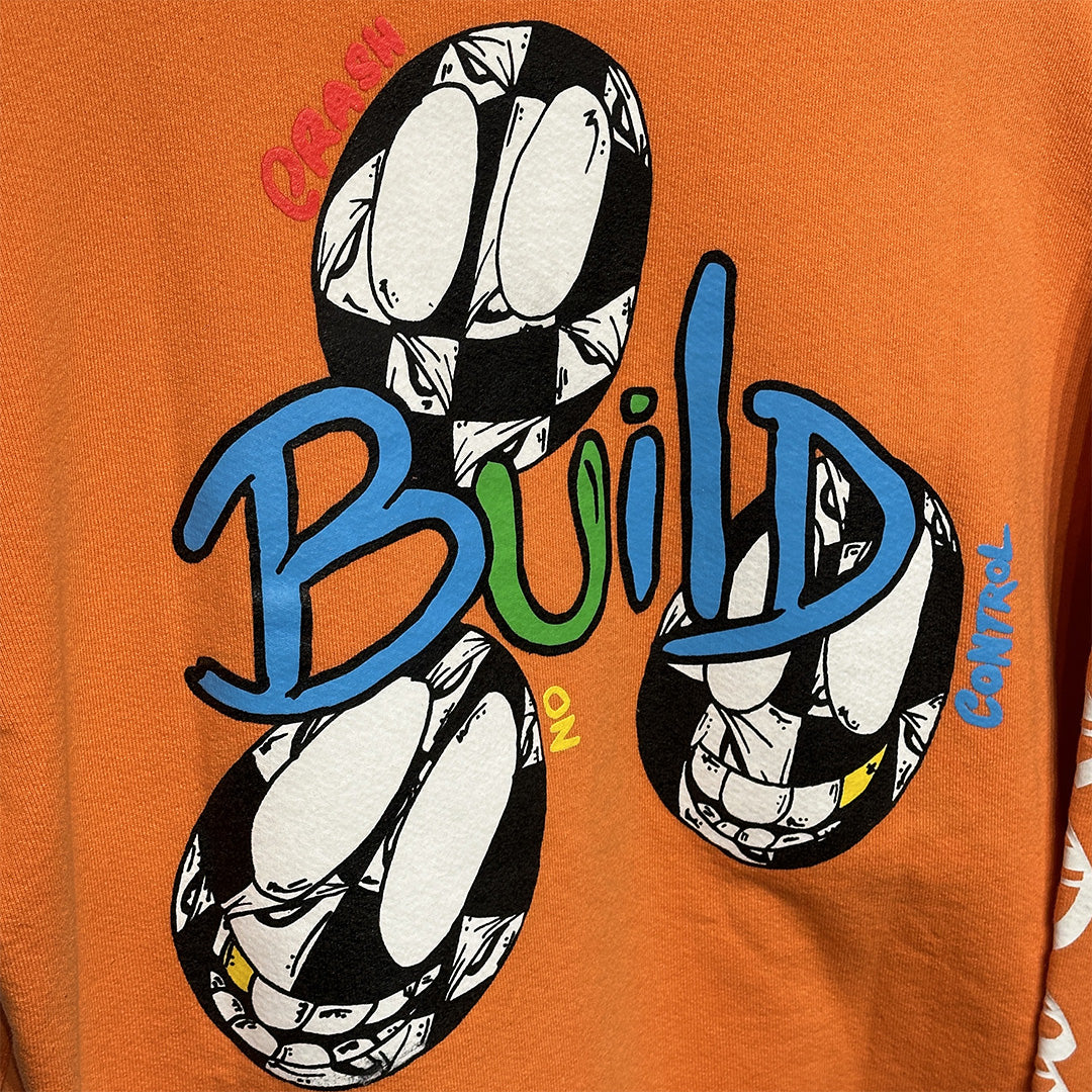 Chrome Hearts Matty Boy Link & Build Hoodie Orange