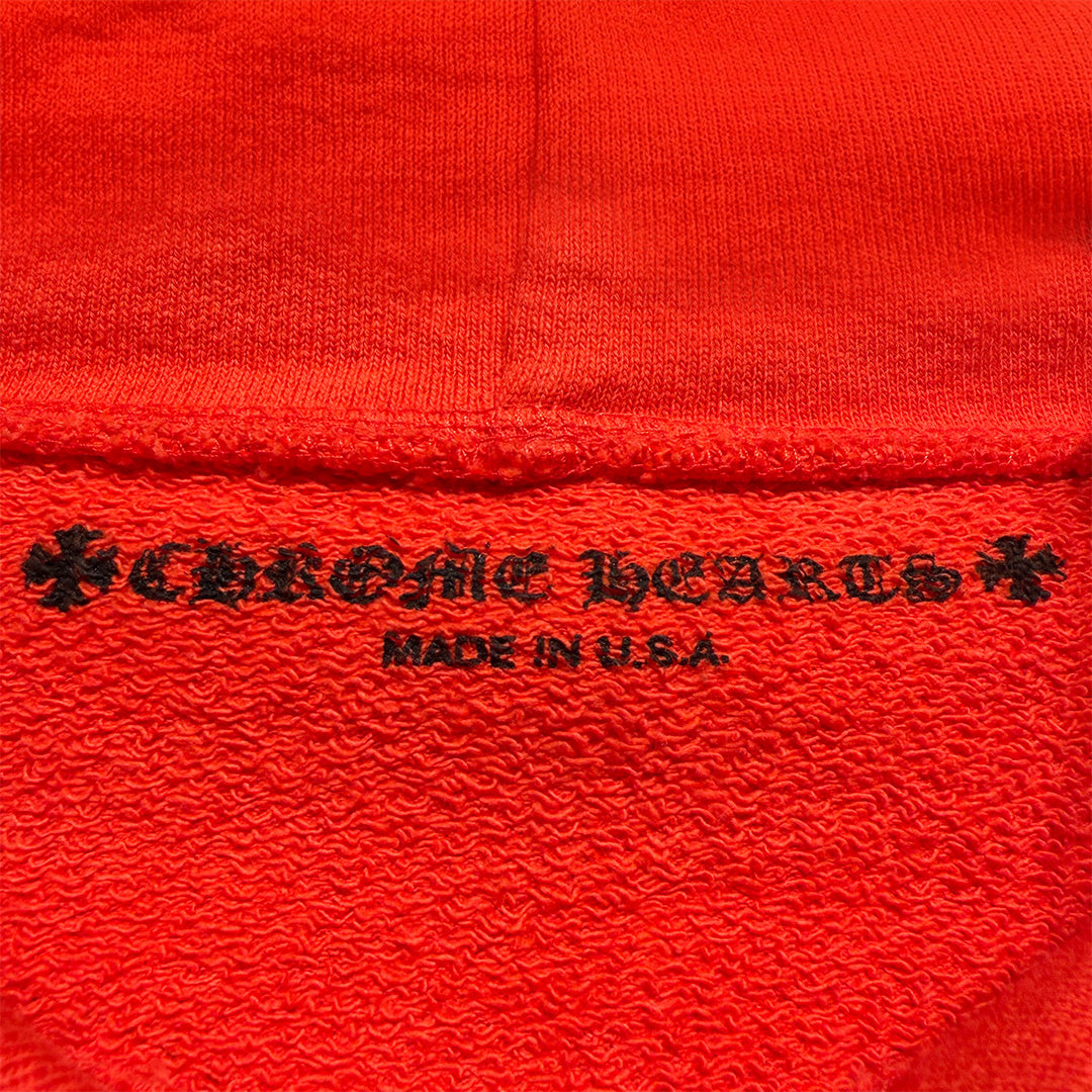 Chrome Hearts Matty Boy "Sadistic Lipstick" Hoodie Orange