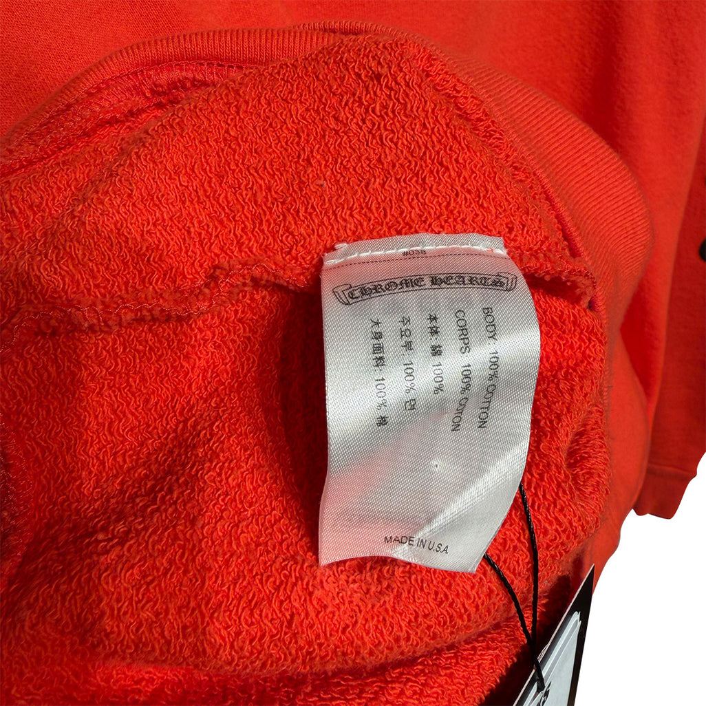 Chrome Hearts Matty Boy "Sadistic Lipstick" Hoodie Orange