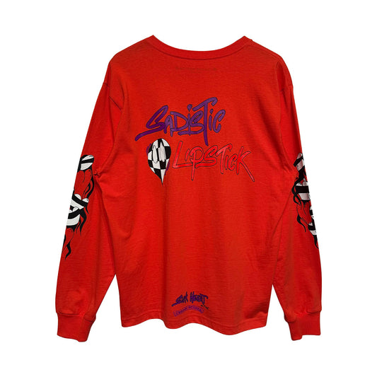 Chrome Hearts Matty Boy Sadistic Lipstick Long Sleeve T-Shirt