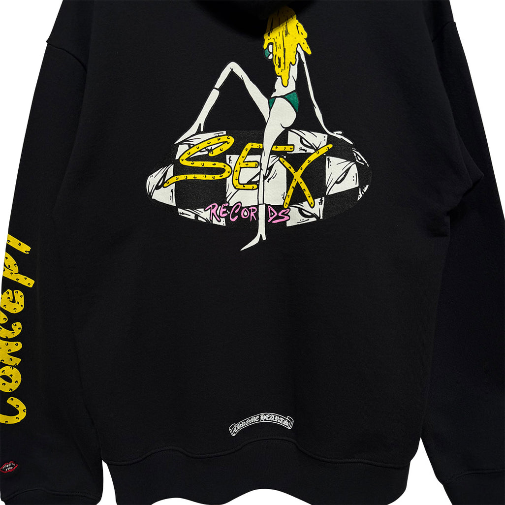 Chrome Hearts Matty Boy  Sex Records Concept Hoodie Black
