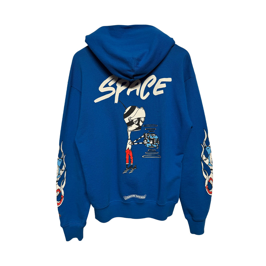 Chrome Hearts Matty Boy  Space Hoodie Blue