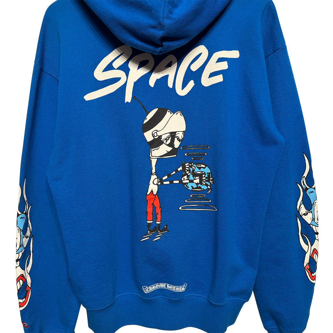 Chrome Hearts Matty Boy  Space Hoodie Blue