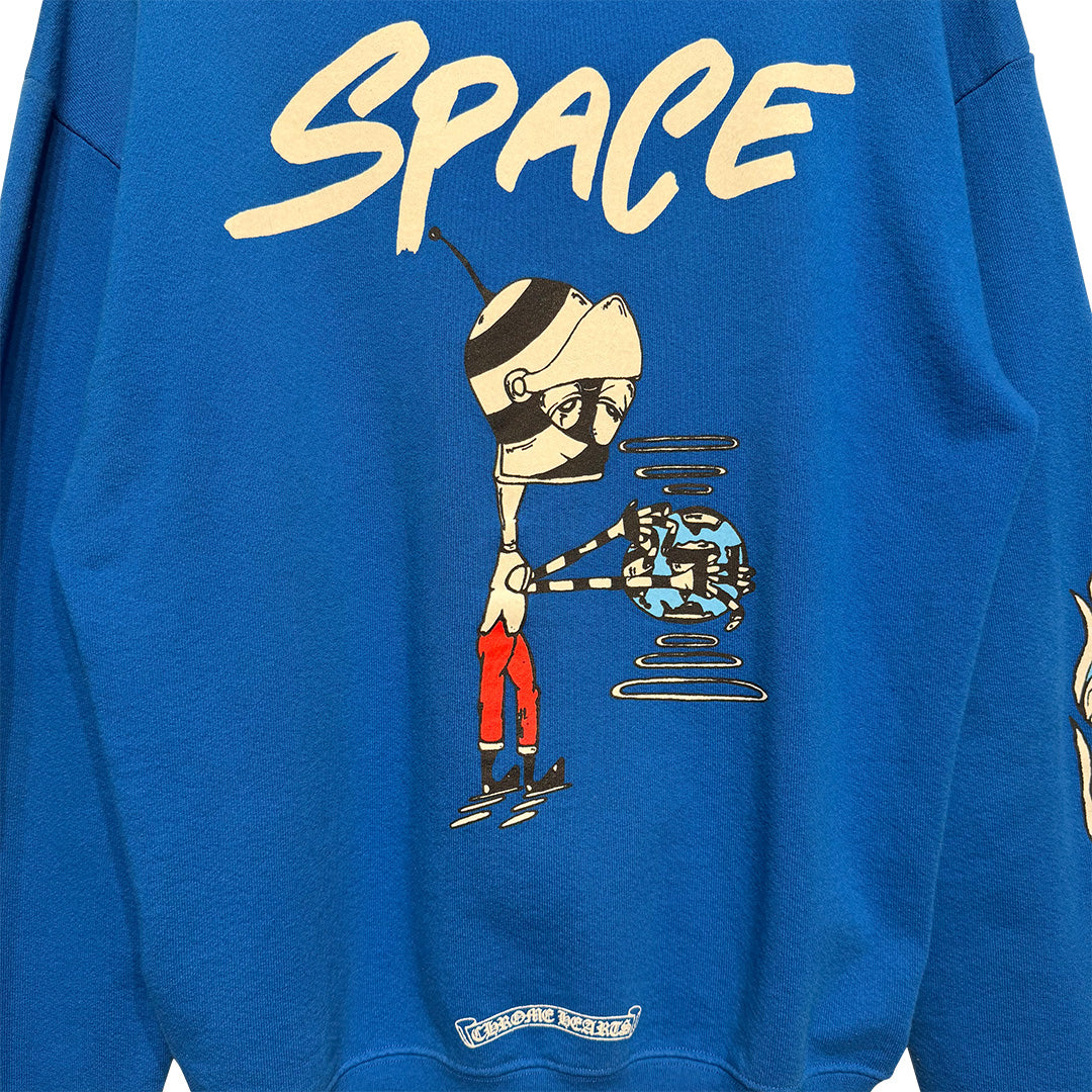 Chrome Hearts Matty Boy  Space Hoodie Blue
