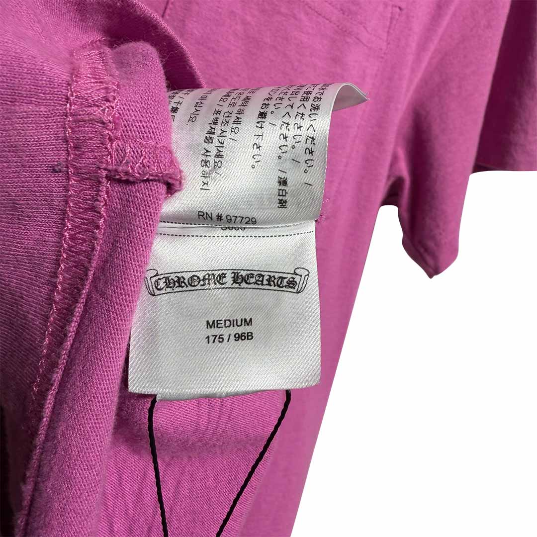 Chrome Hearts Matty Boy Spider Web T-Shirt Purple