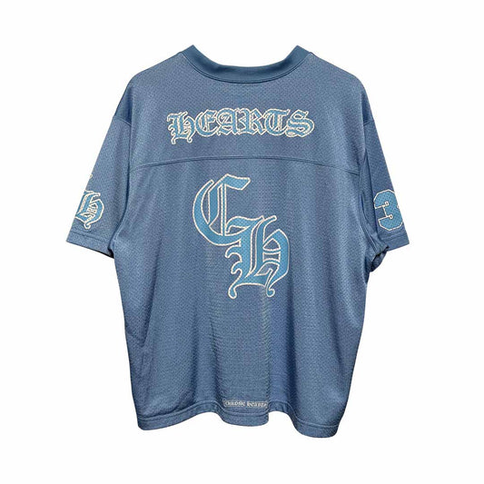 Chrome Hearts Mesh Stadium Jersey Light Blue