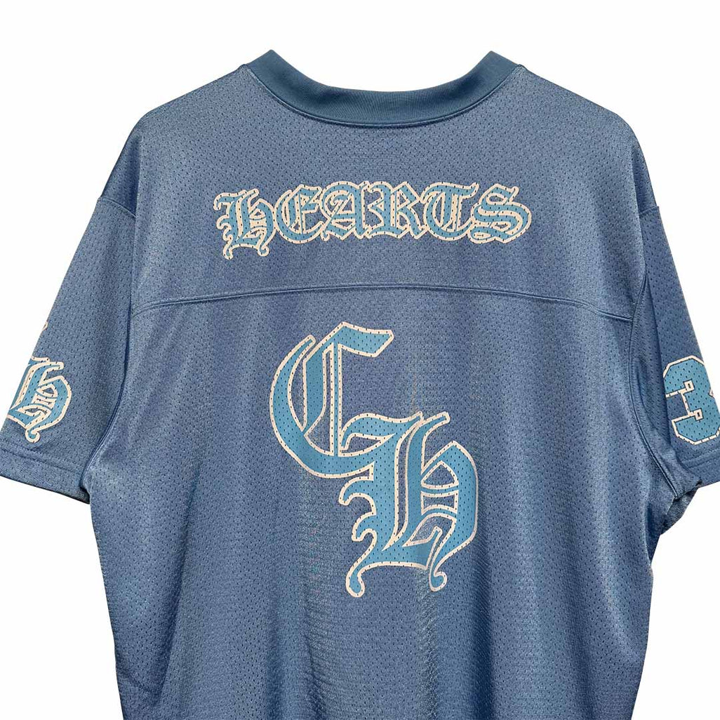 Chrome Hearts Mesh Stadium Jersey Light Blue
