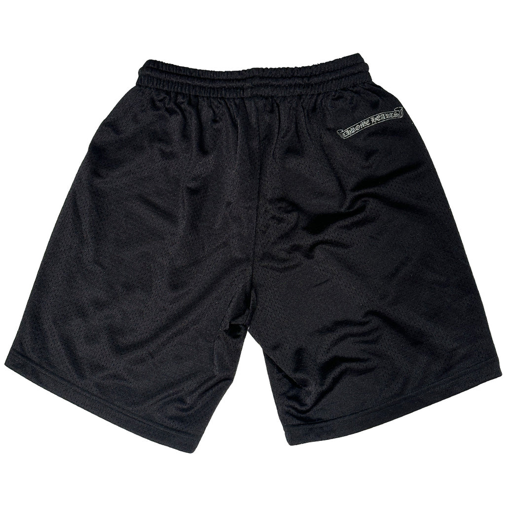 Chrome Hearts Mesh Varsity Shorts Black