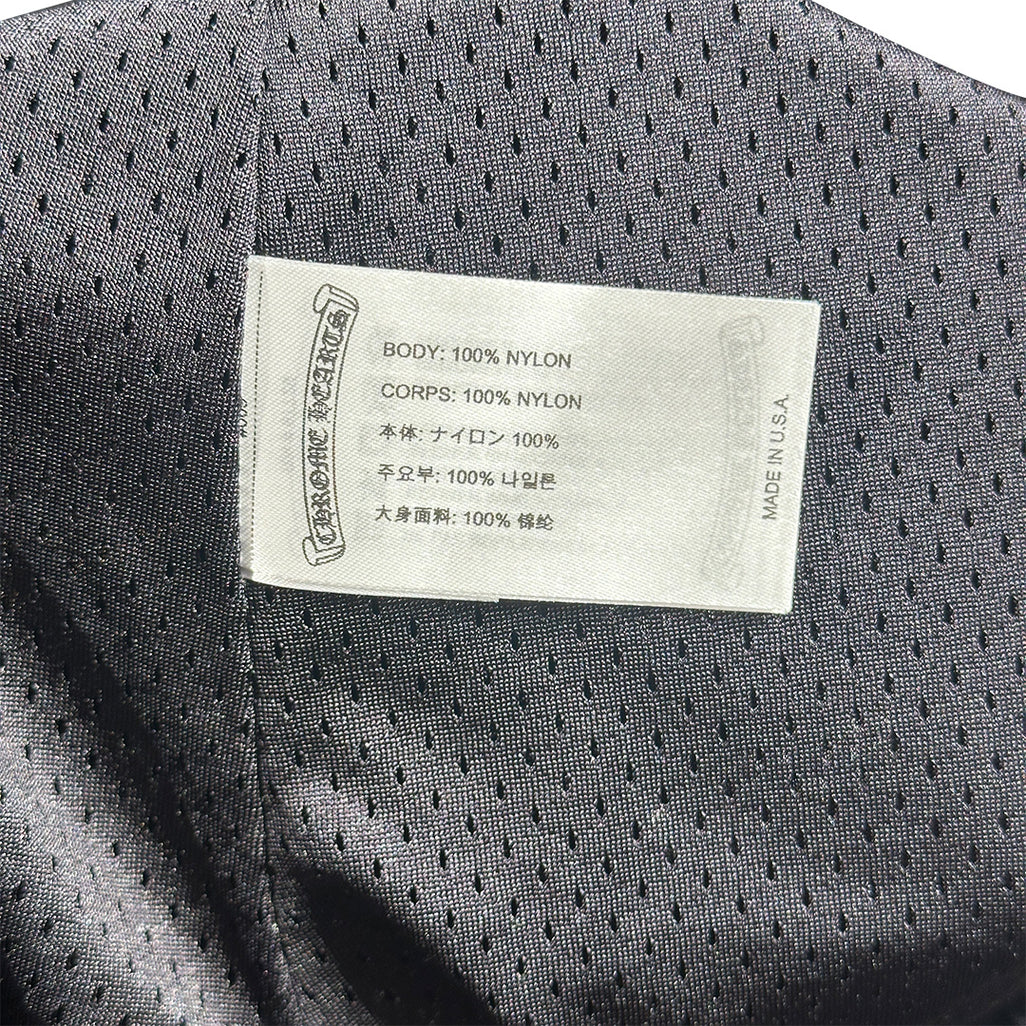 Chrome Hearts Mesh Varsity Shorts Black