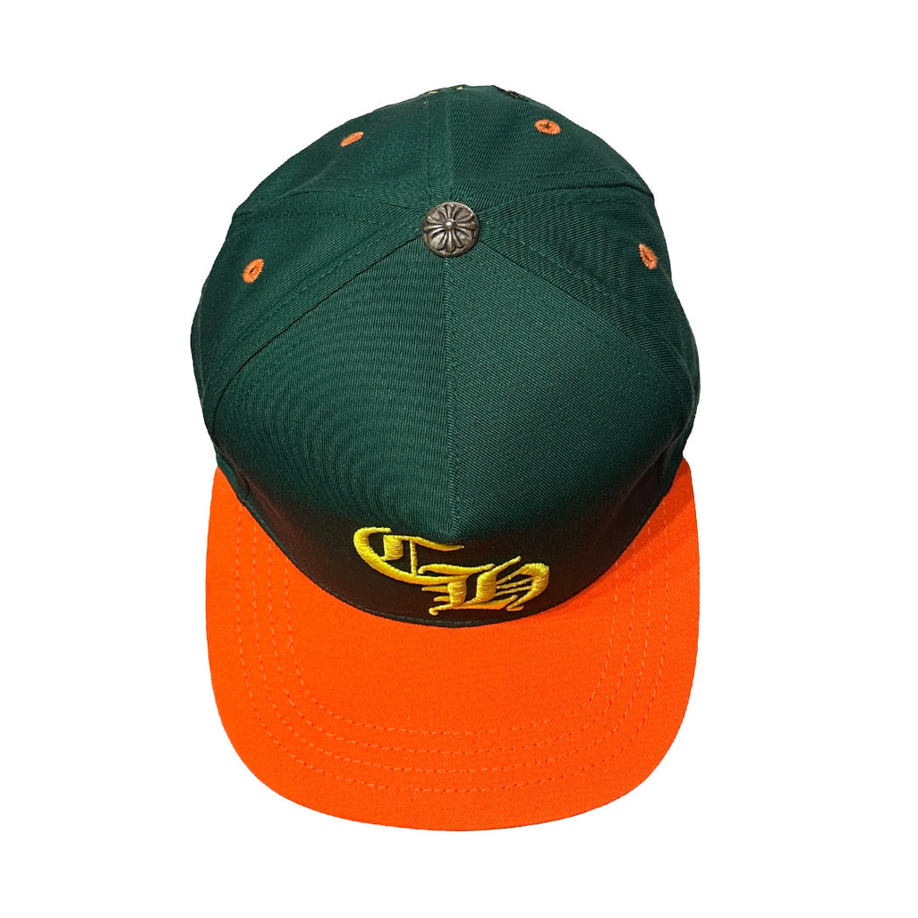 Chrome Hearts Miami Exclusive Baseball Trucker Hat Green Orange Yellow