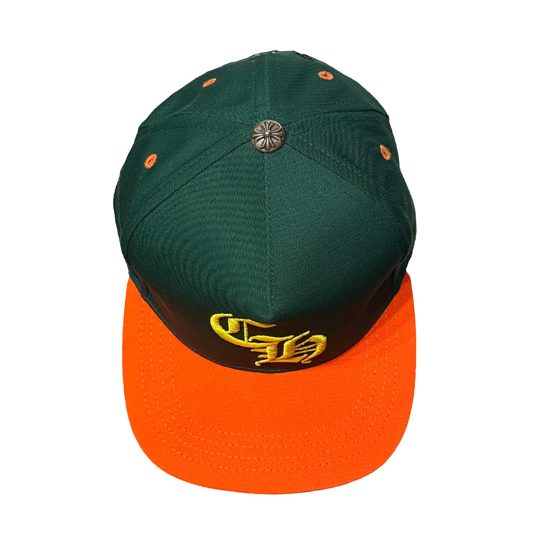 Chrome Hearts Miami Exclusive Baseball Trucker Hat Green Orange Yellow