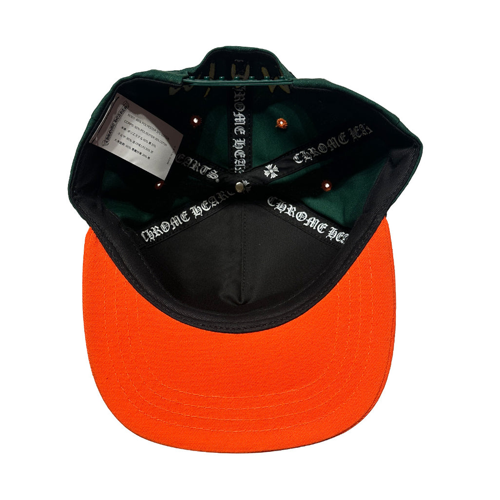 Chrome Hearts Miami Exclusive Baseball Trucker Hat Green Orange Yellow