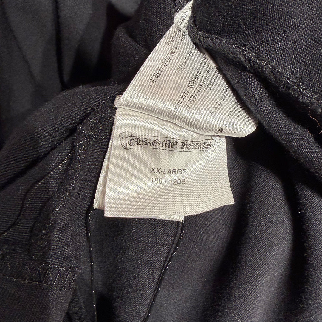 Chrome Hearts Multi Colour Cross Cemetery Long Sleeve T-shirt Black