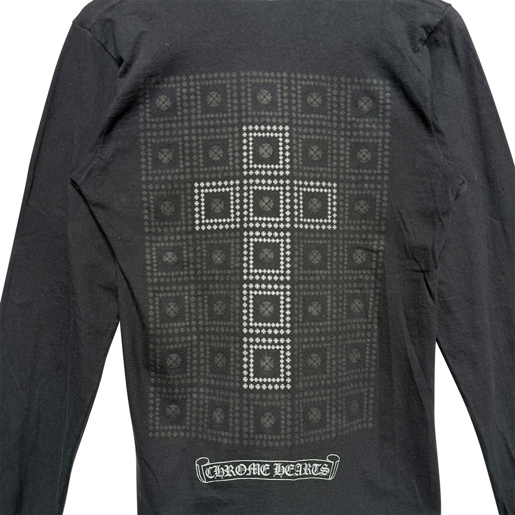 Chrome Hearts Multiple Box Cross Longsleeve T-Shirt