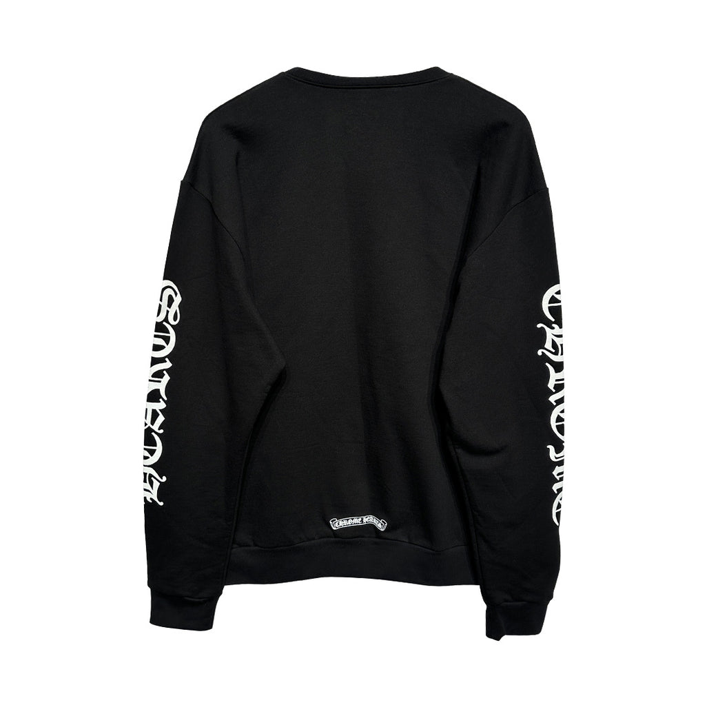 Chrome Hearts Neck Logo Crewneck Sweatshirt