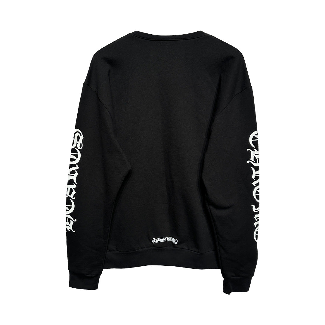 Chrome Hearts Neck Logo Crewneck Sweatshirt