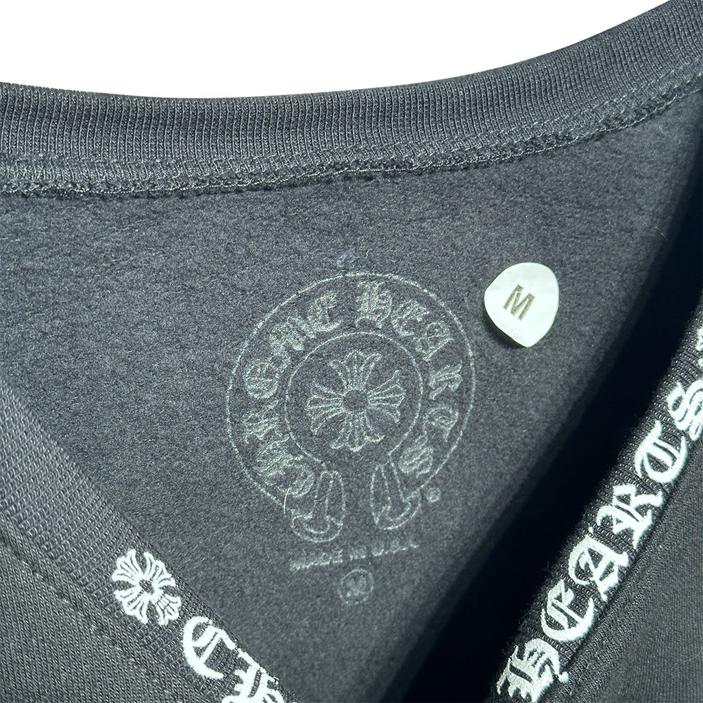 Chrome Hearts Neck Logo Crewneck Sweatshirt
