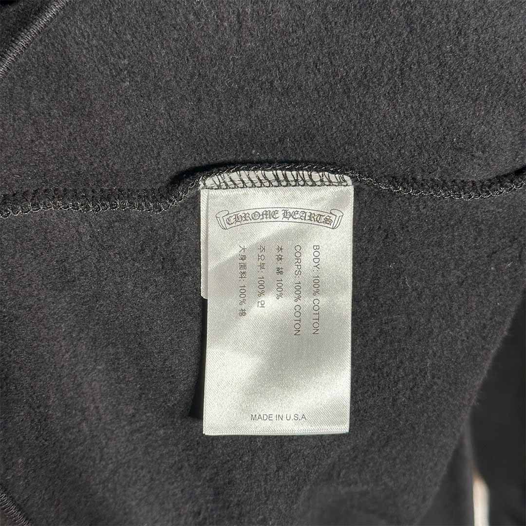 Chrome Hearts Neck Logo Crewneck Sweatshirt