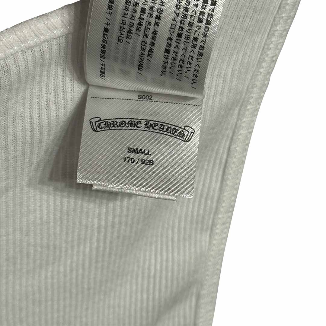 Chrome Hearts Neck Logo Miyumi Sisters White Tank Top