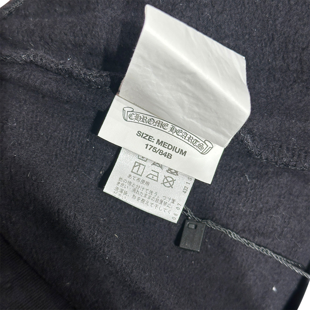 Chrome Hearts Online Exclusive Script Sweatpants Black Blue