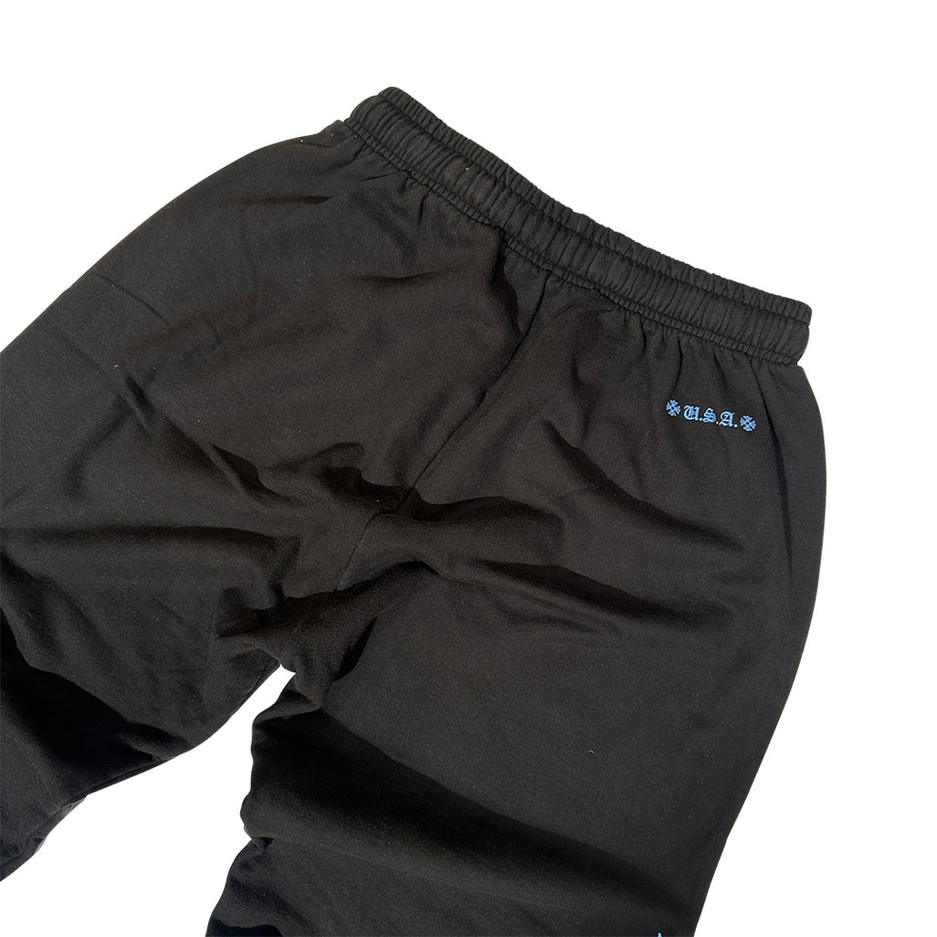 Chrome Hearts Online Exclusive Sweatpants Black Blue