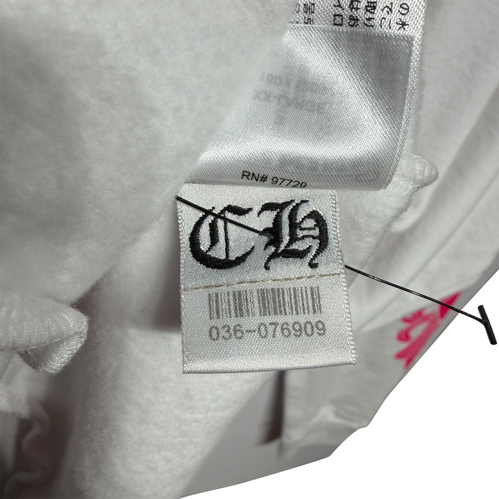 Chrome Hearts Pink White Floral Hoodie