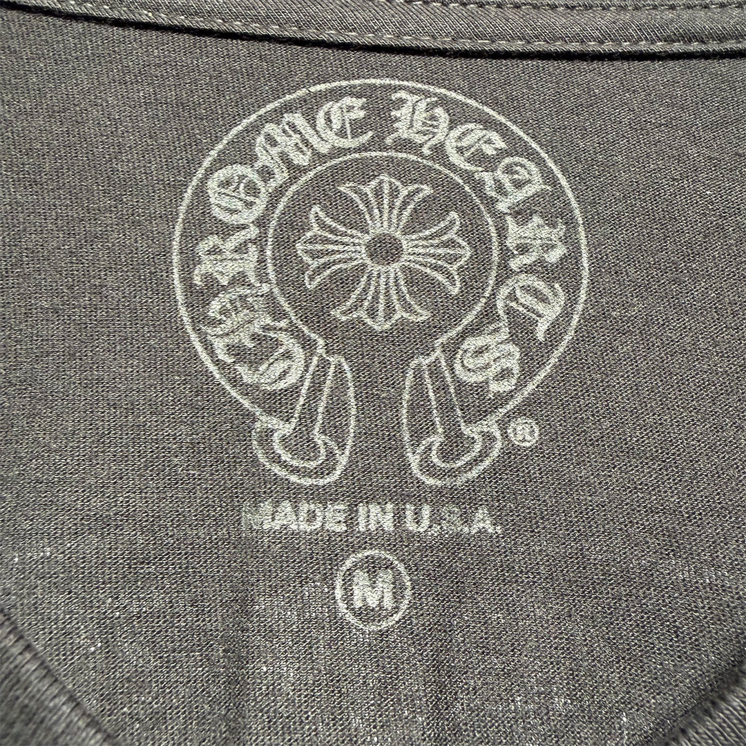 Chrome Hearts Scroll Logo Long-Sleeve T-Shirt Black