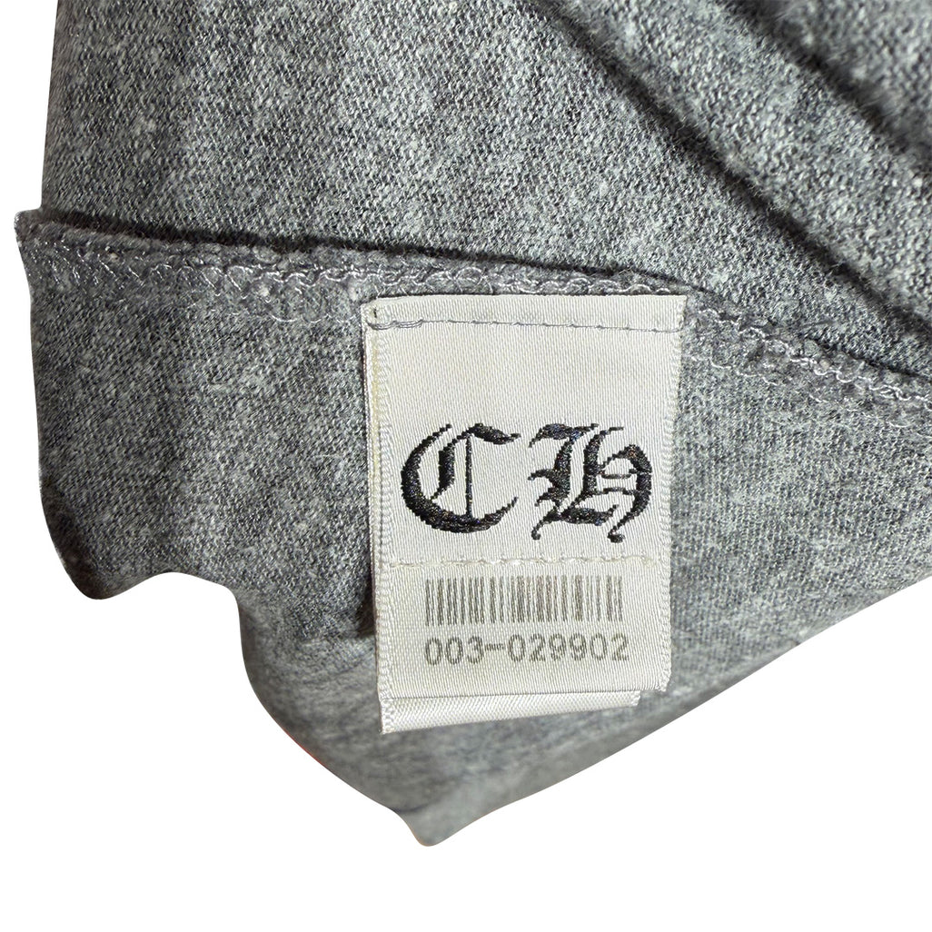 Chrome Hearts Scroll Logo T-Shirt Grey