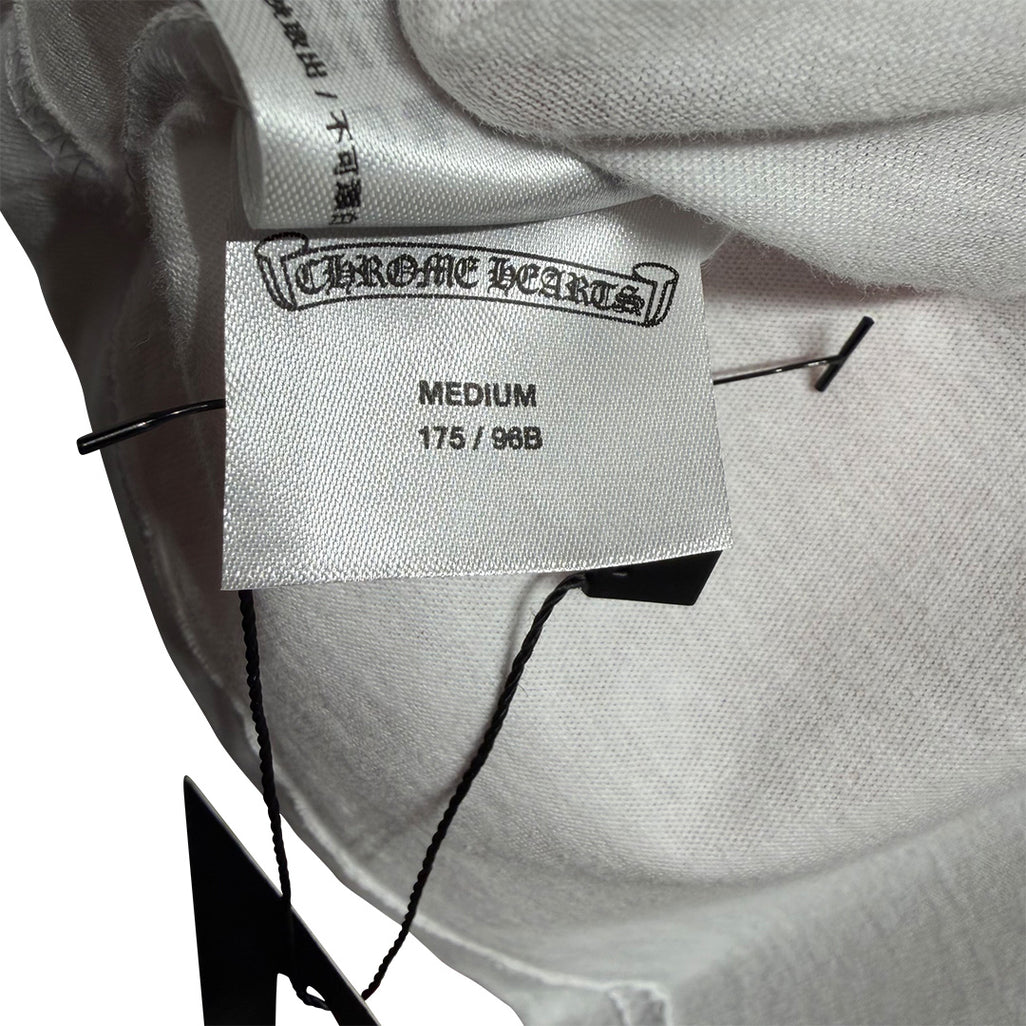 Chrome Hearts Scroll Logo T-Shirt White