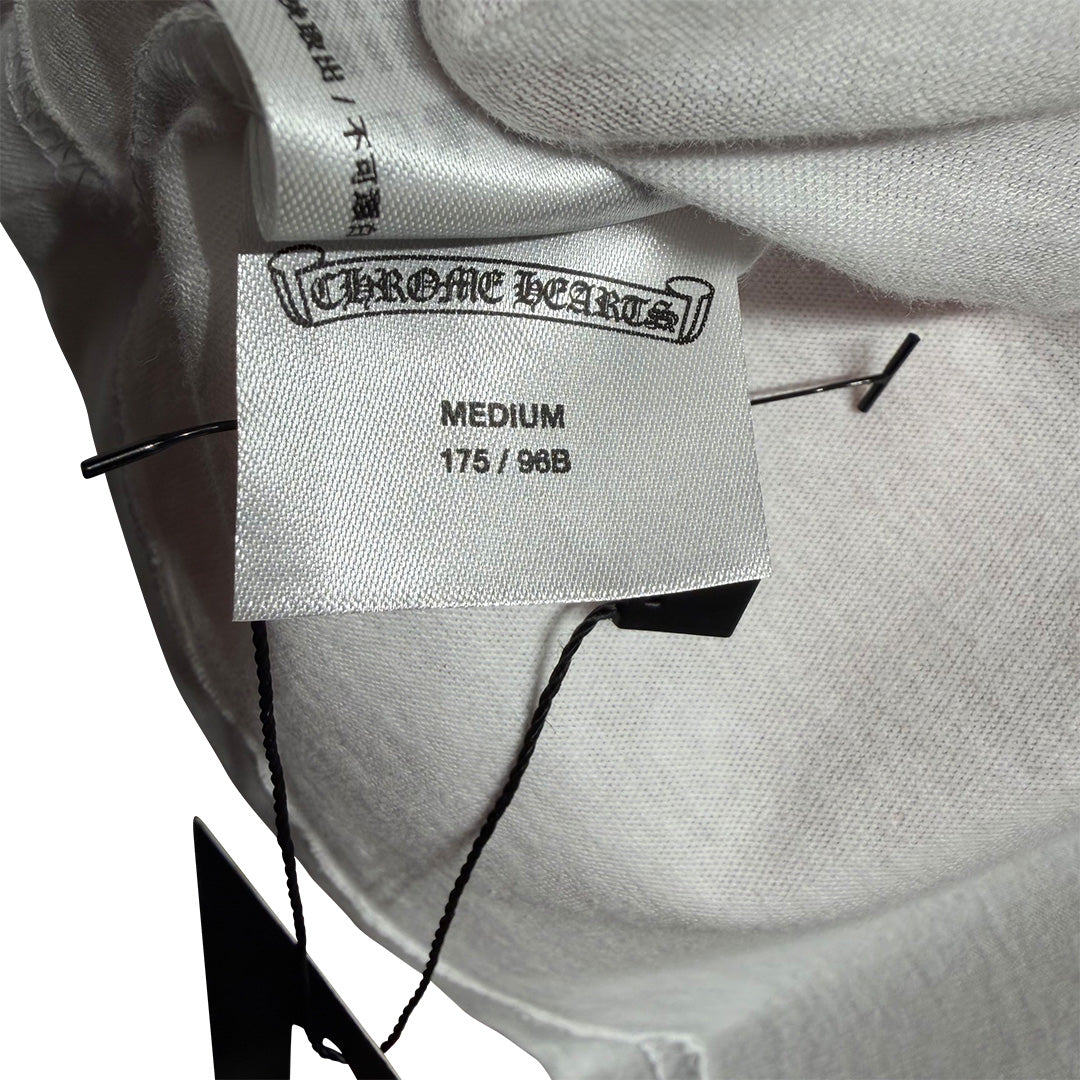 Chrome Hearts Scroll Logo T-Shirt White