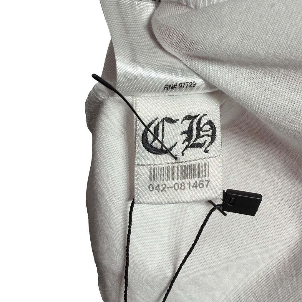 Chrome Hearts Scroll Logo T-Shirt White