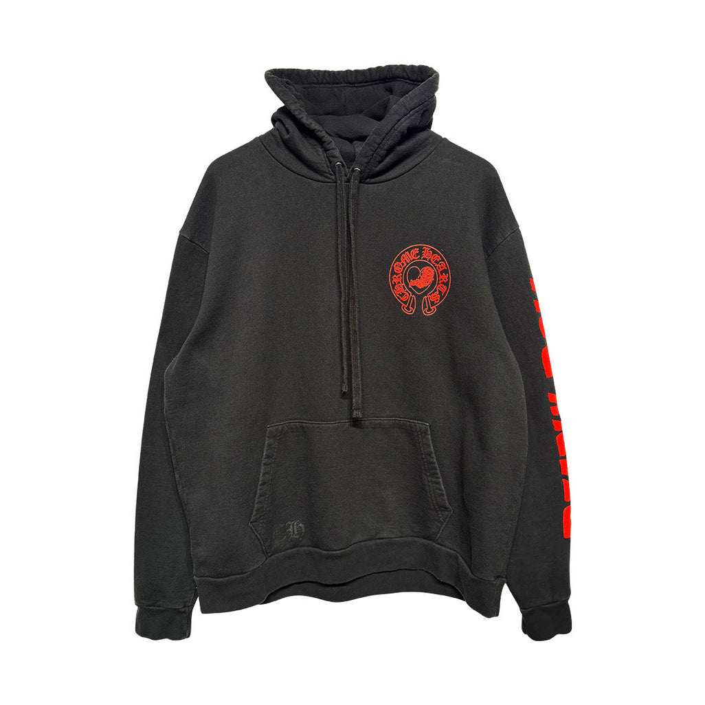 Chrome Hearts x Deadly Doll Hoodie Black/Red