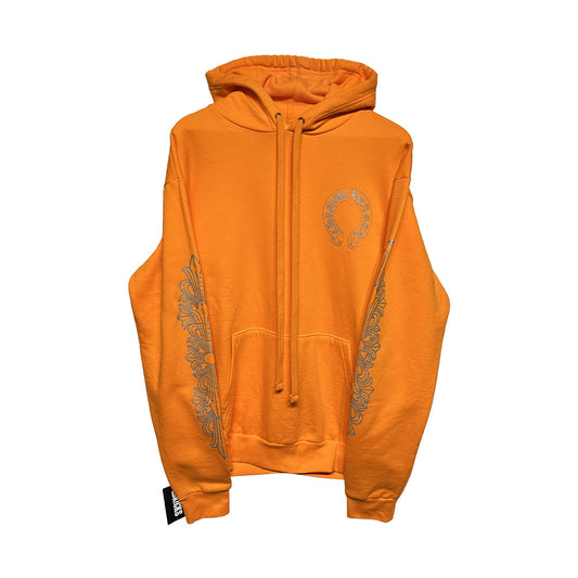 Chrome hearts Horseshoe Miami Exclusive Hoodie Orange