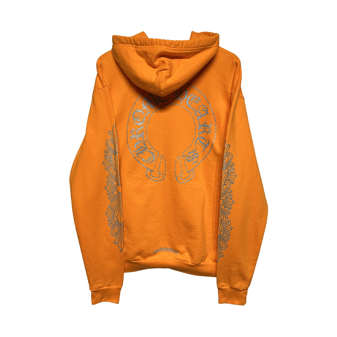 Chrome hearts Horseshoe Miami Exclusive Hoodie Orange