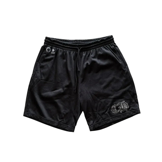 Chrome Hearts Mesh Varsity Shorts Black – OG Kicks