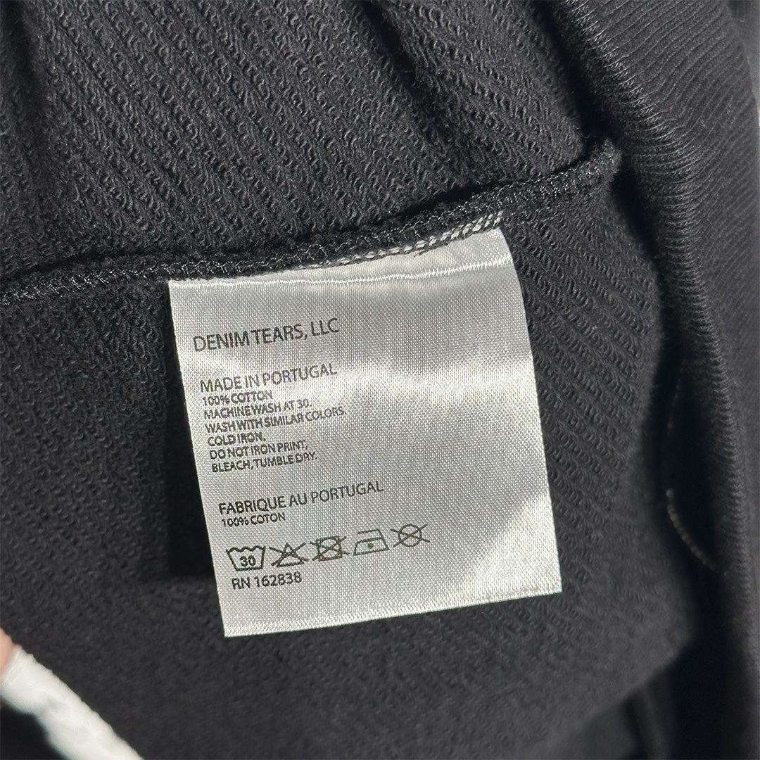 Denim Tears Cotton Wreath Hoodie Black