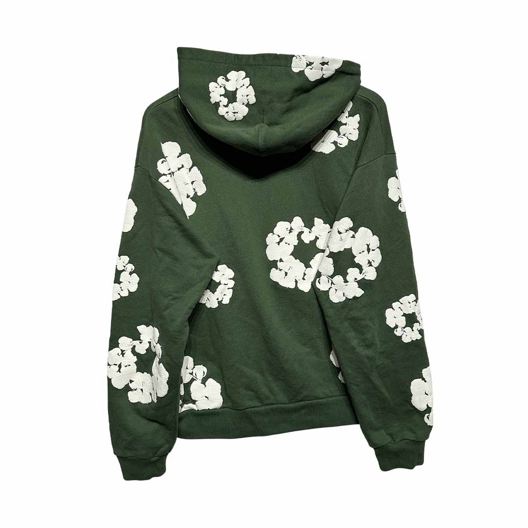 Denim Tears Cotton Wreath Hoodie Green