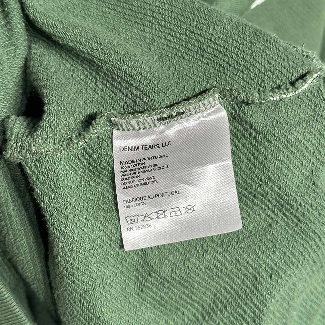 Denim Tears Cotton Wreath Hoodie Green