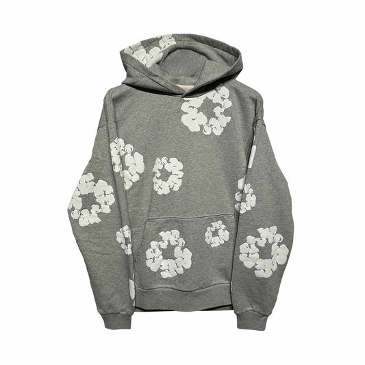Denim Tears Cotton Wreath Hoodie Grey