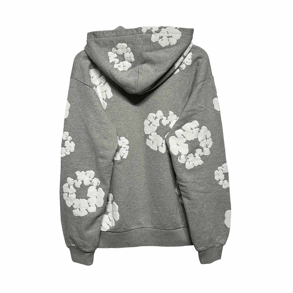 Denim Tears Cotton Wreath Hoodie Grey