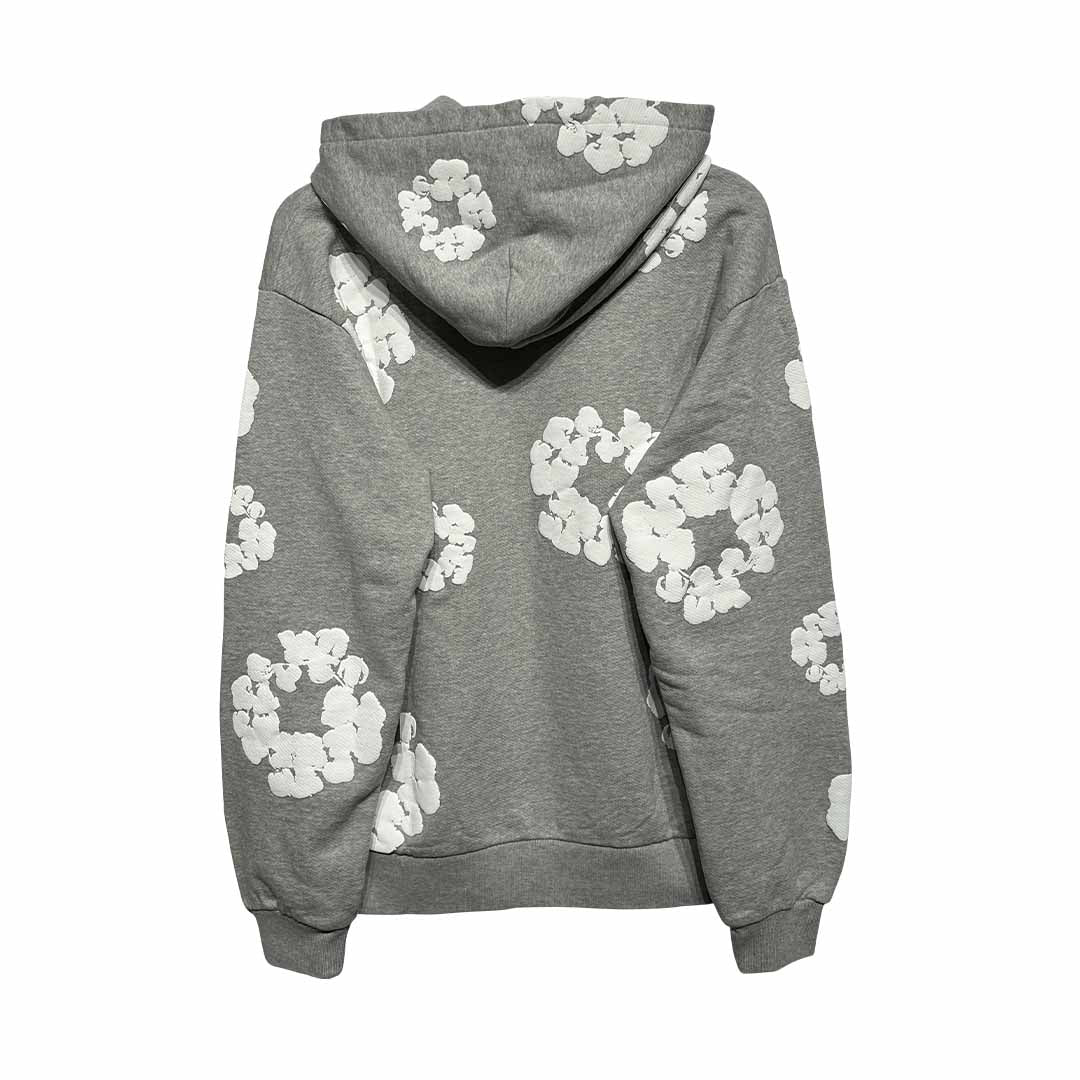 Denim Tears Cotton Wreath Hoodie Grey