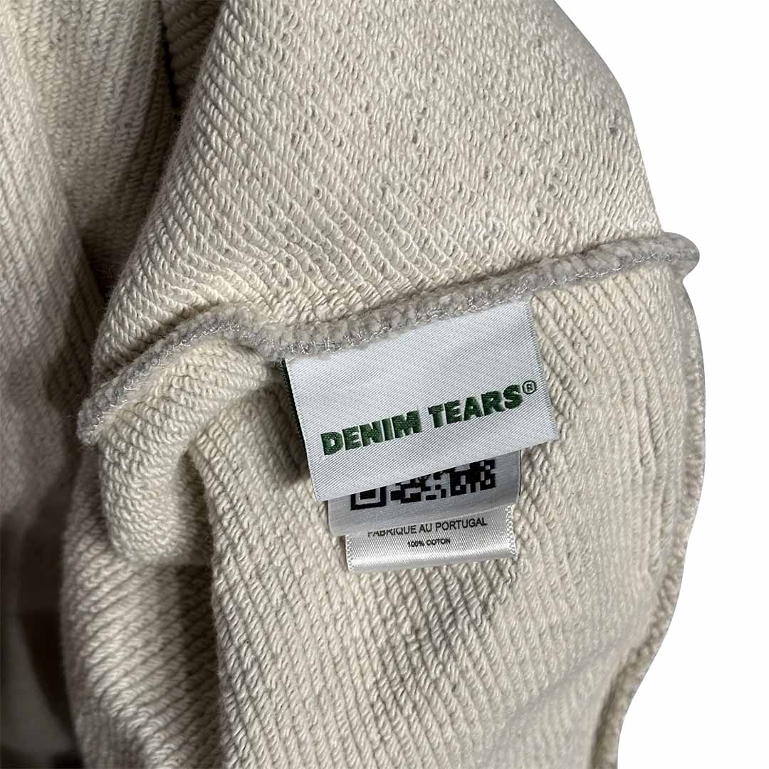 Denim Tears Cotton Wreath Hoodie Grey