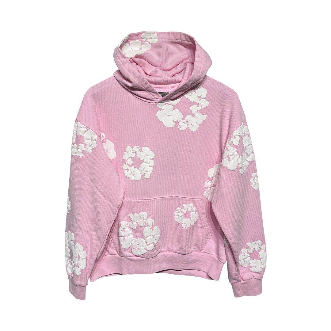 Denim Tears Cotton Wreath Hoodie Pink