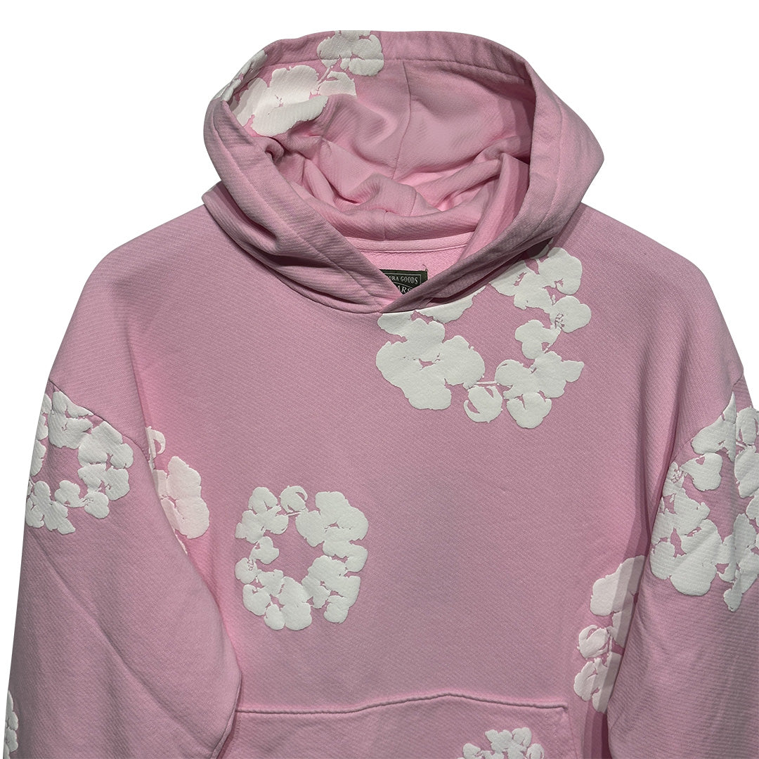 Denim Tears Cotton Wreath Hoodie Pink