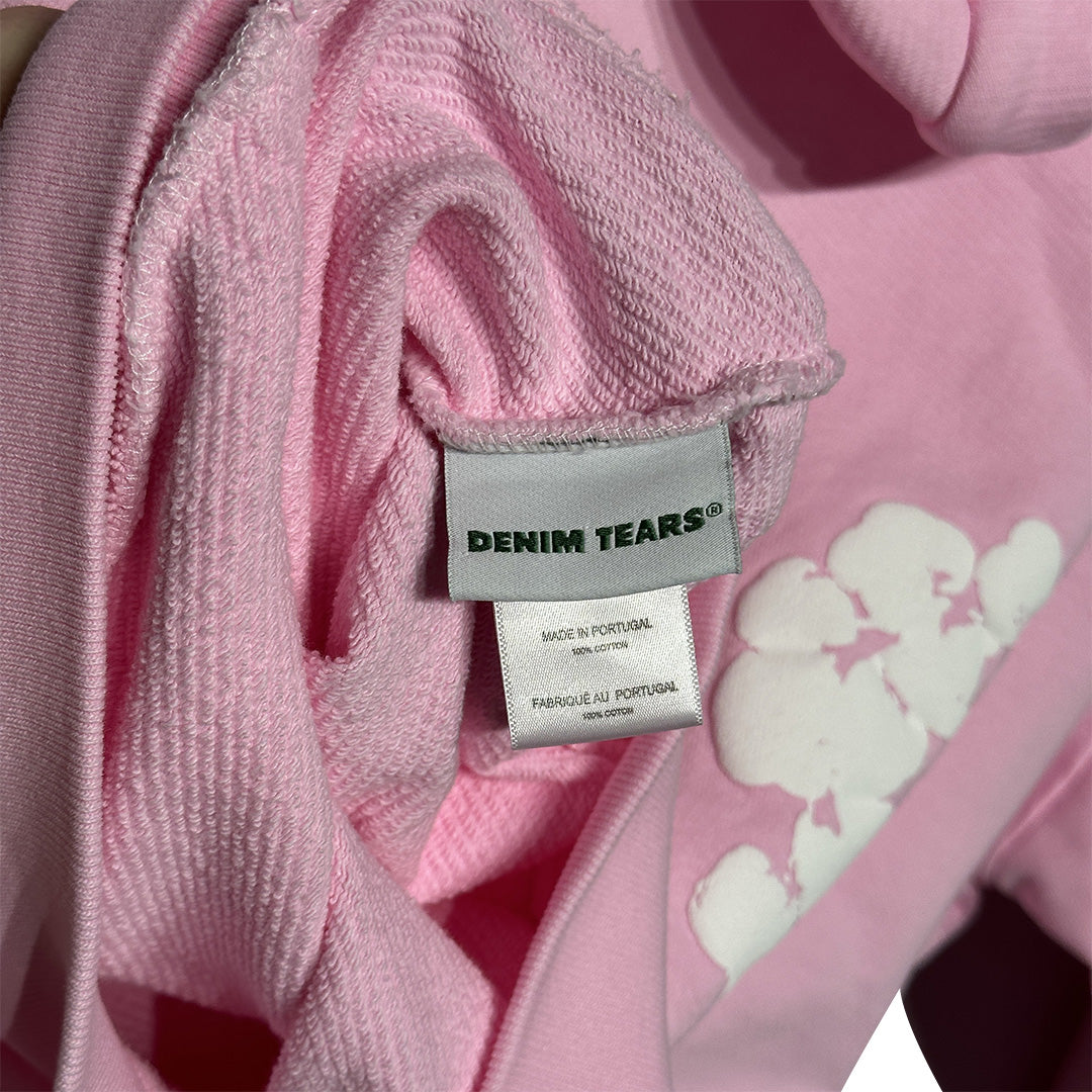 Denim Tears Cotton Wreath Hoodie Pink